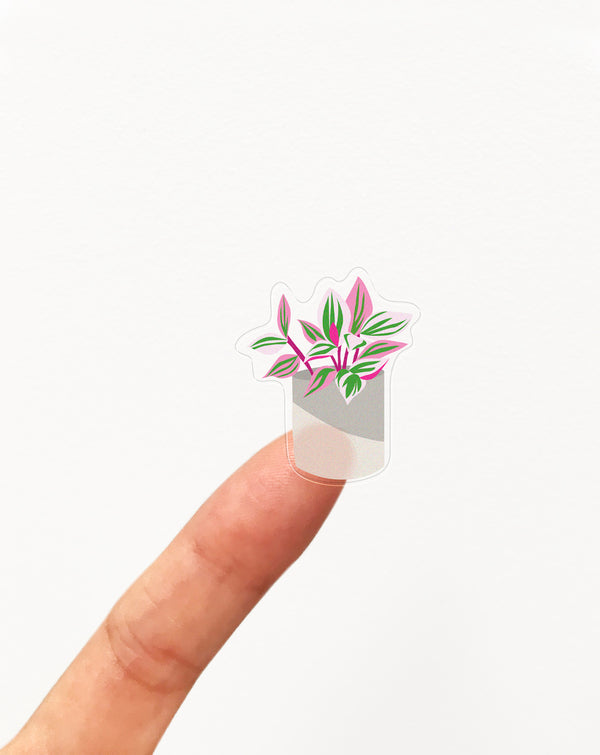 GIRL OF ALL WORK - Clear Stickers - House Plants
