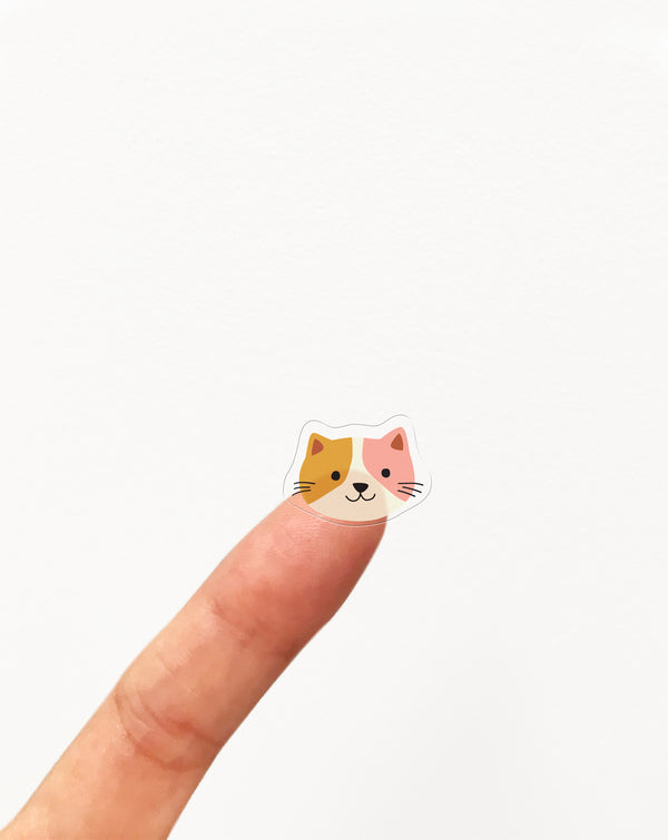 GIRL OF ALL WORK - Clear Stickers - Cats