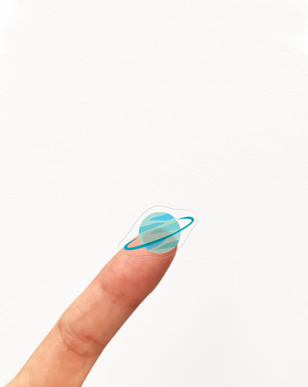 GIRL OF ALL WORK - Clear Stickers - Planet