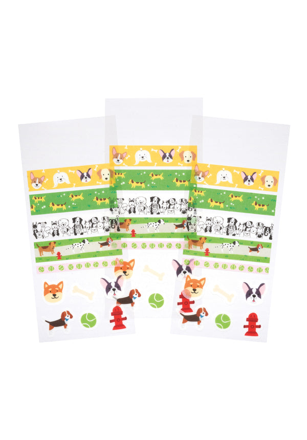 GIRL OF ALL WORK - Washi Stickers - Dogs