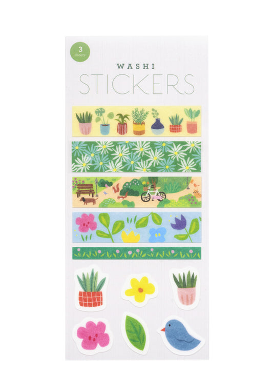 GIRL OF ALL WORK - Washi Stickers - Floral