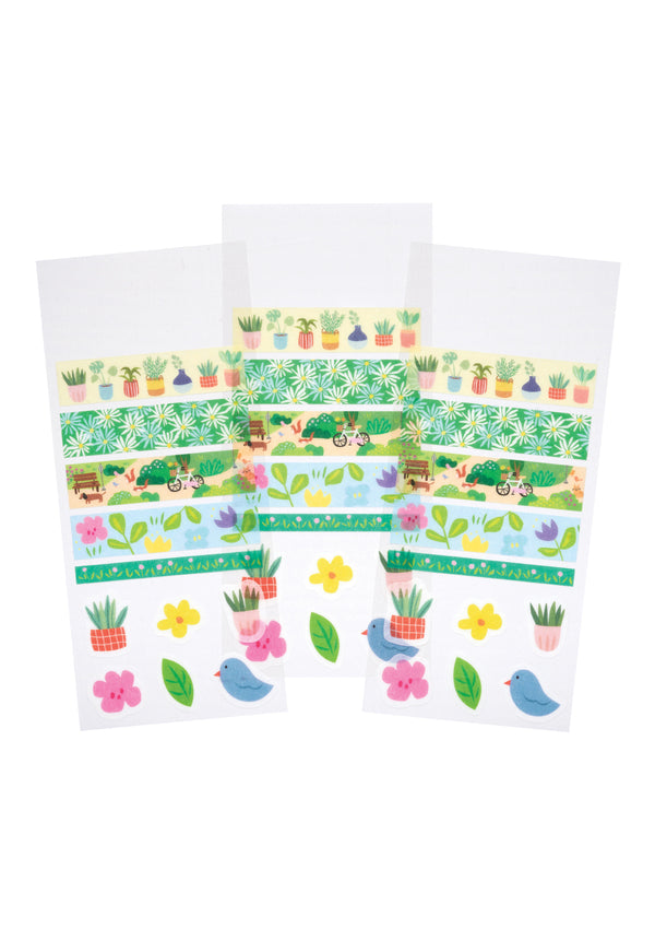 GIRL OF ALL WORK - Washi Stickers - Floral
