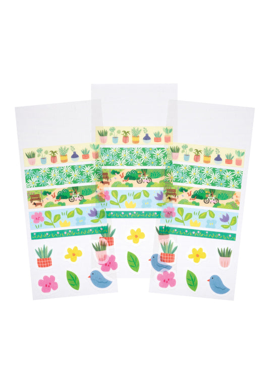 GIRL OF ALL WORK - Washi Stickers - Floral