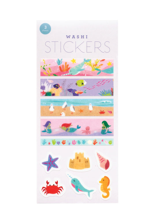 GIRL OF ALL WORK - Washi Stickers - Ocean