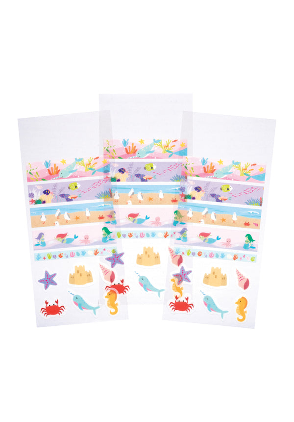 GIRL OF ALL WORK - Washi Stickers - Ocean