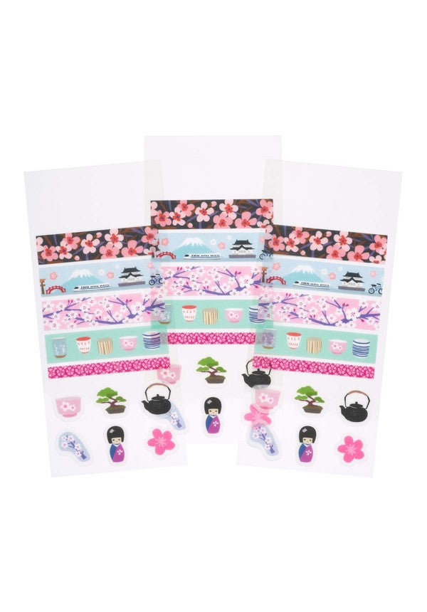 GIRL OF ALL WORK - Washi Stickers - Tokyo