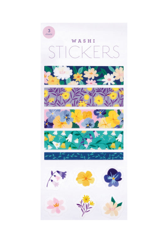 GIRL OF ALL WORK - Washi Stickers - Midnight Garden