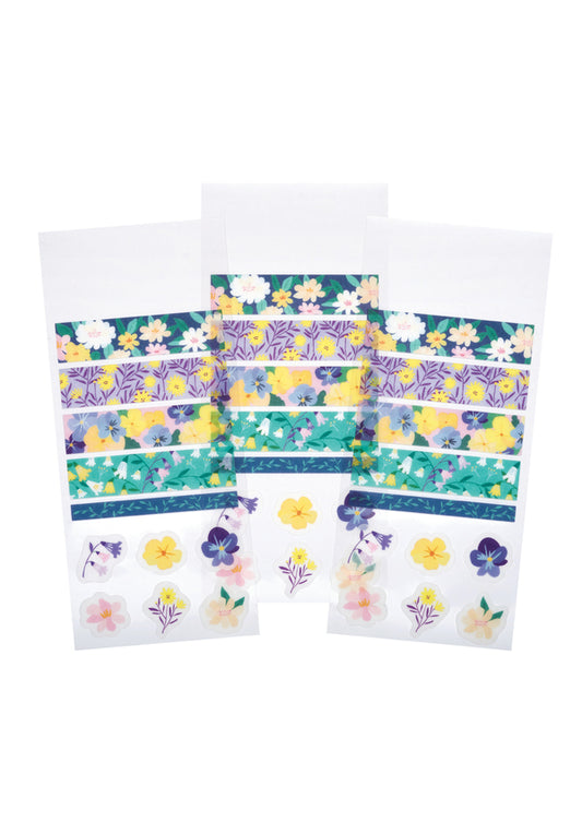 GIRL OF ALL WORK - Washi Stickers - Midnight Garden
