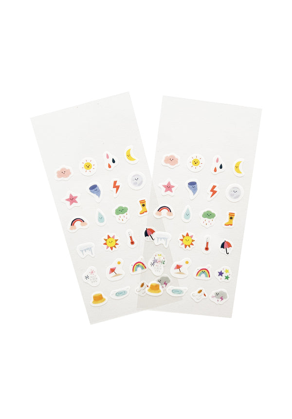 GIRL OF ALL WORK - L'il Sticks Washi Stickers - Daily Weather