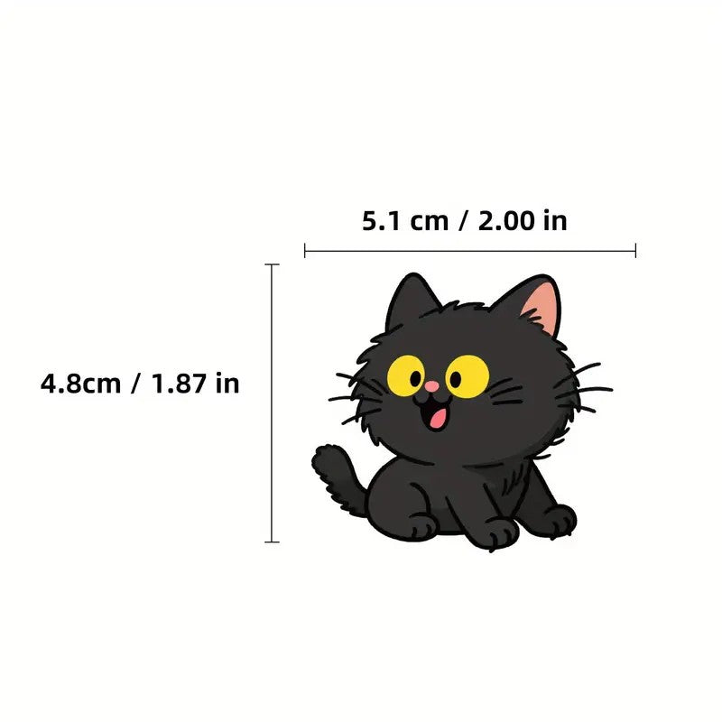Stickers - Gatitos Negros 4