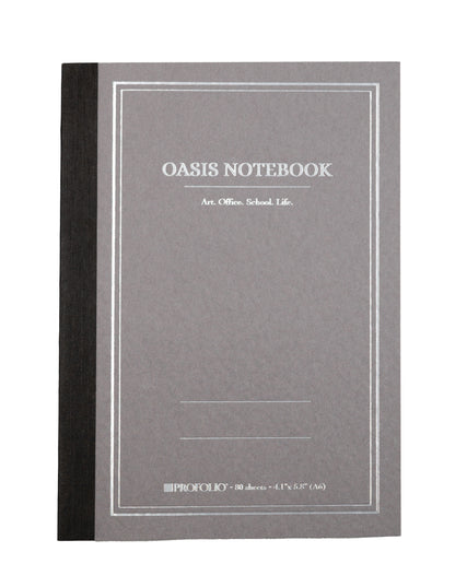 Itoya ProFolio Oasis Notebook A6 - De Rayas - Gray