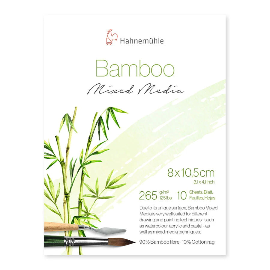 HAHNEMÜHLE - The Natural Line Bamboo Mixed Media Pads & Blocks