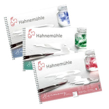 Cargar imagen en el visor de la galería, HAHNEMUHLE - Harmony Watercolor Paper Spiral-Bound Pads (Libreta de Acuarela Espiral 300 GSM)
