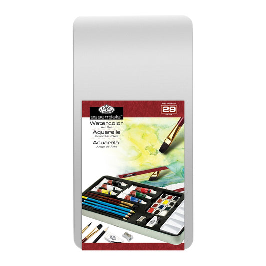 ROYAL BRUSH - Watercolor Painting Art Tin Set (Watercolor Set with Box)