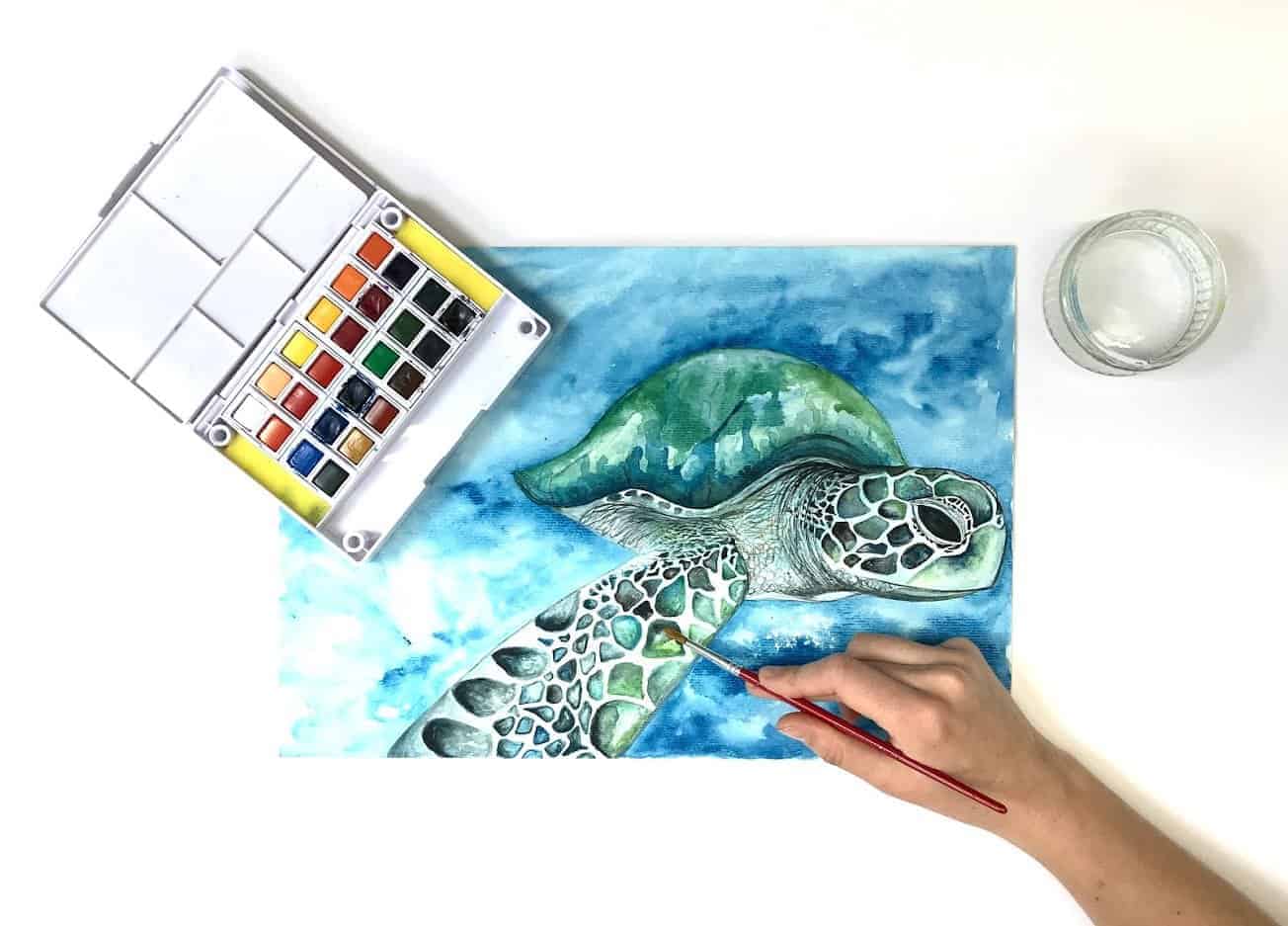 Zieler - Watercolor Pad - 11.7" x 8.3" (A4) -  50 páginas - 300gsm