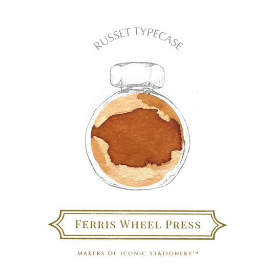 Ferris Wheel Press - Russet Typecase - 38ml.
