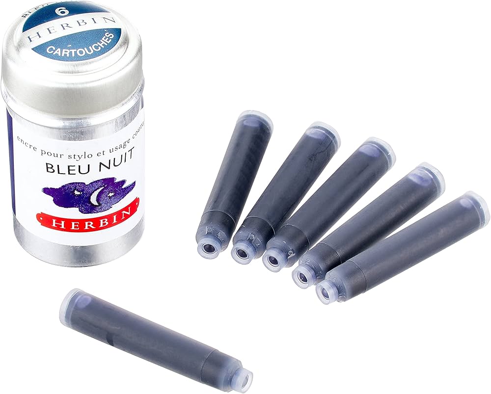 J. Herbin - Bleu Nuit - Cartuchos
