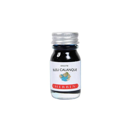 J. HERBIN - Clear Spiral Body Round Glass Pen &amp; Ink Set