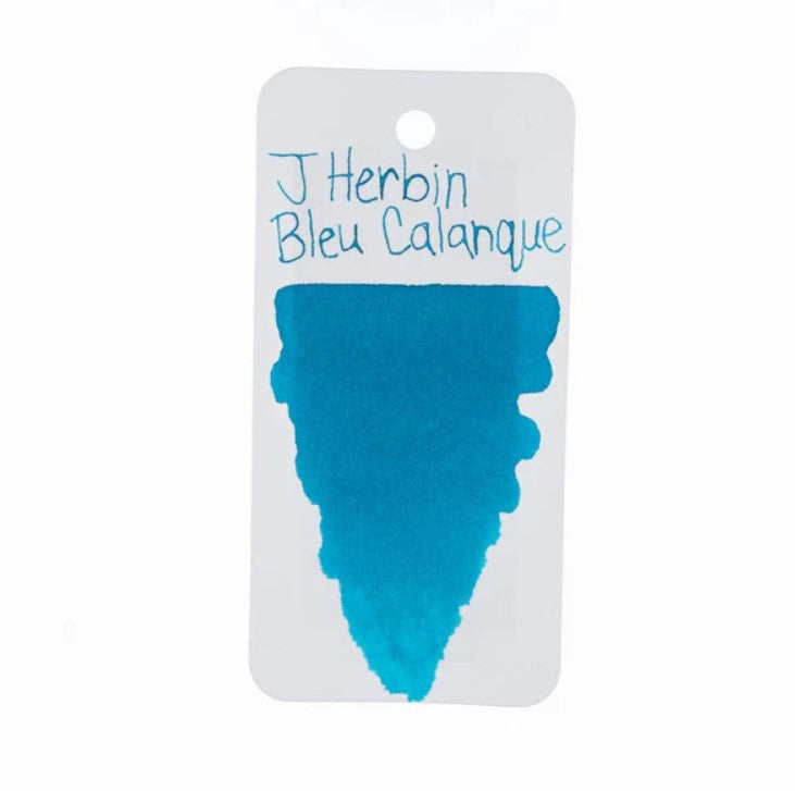 J. HERBIN - Clear Spiral Body Round Glass Pen &amp; Ink Set