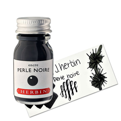 J. HERBIN - Clear Spiral Body Round Glass Pen &amp; Ink Set