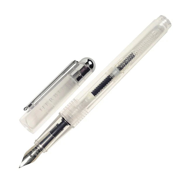 J. HERBIN - Transparent Fountain Pen with Converter Medium Nib