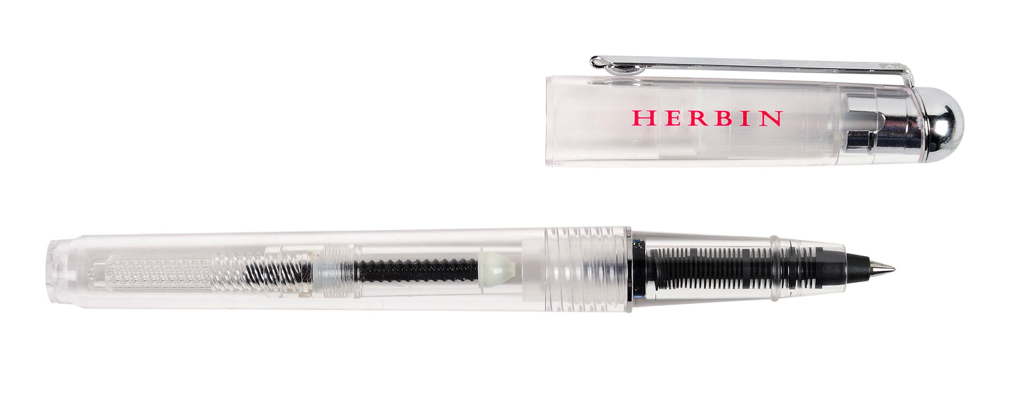 J. HERBIN - Transparent Rollerball Pen (Pen with converter)