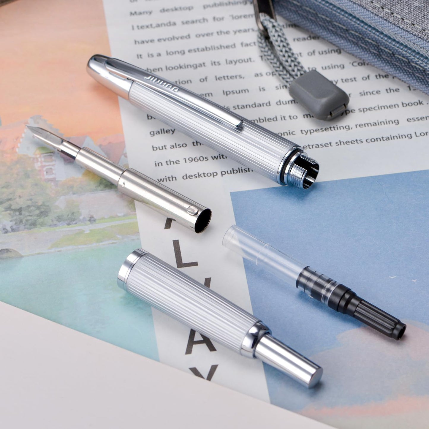 Jinhao 10 - Pluma Fuente Retráctil
