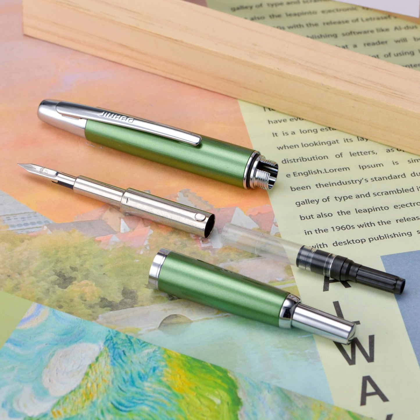 Jinhao 10 - Pluma Fuente Retráctil
