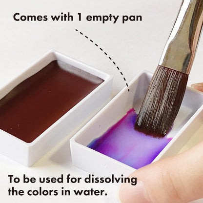 KURETAKE ZIG - Gansai Tambi Metallic Watercolor Sets