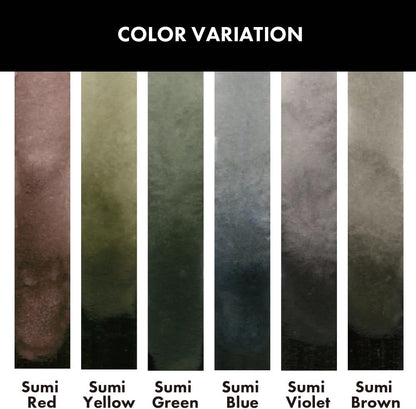 KURETAKE ZIG - Gansai Tambi Metallic Watercolor Sets