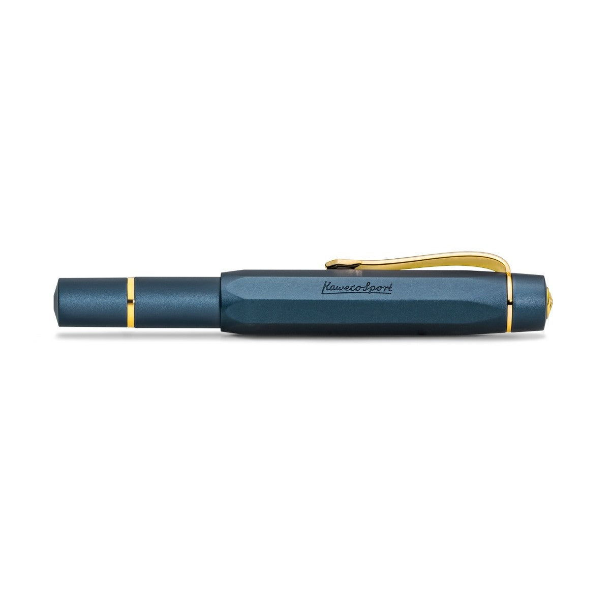 Kaweco PISTON Sport AL Starter Set - Navy/Gold