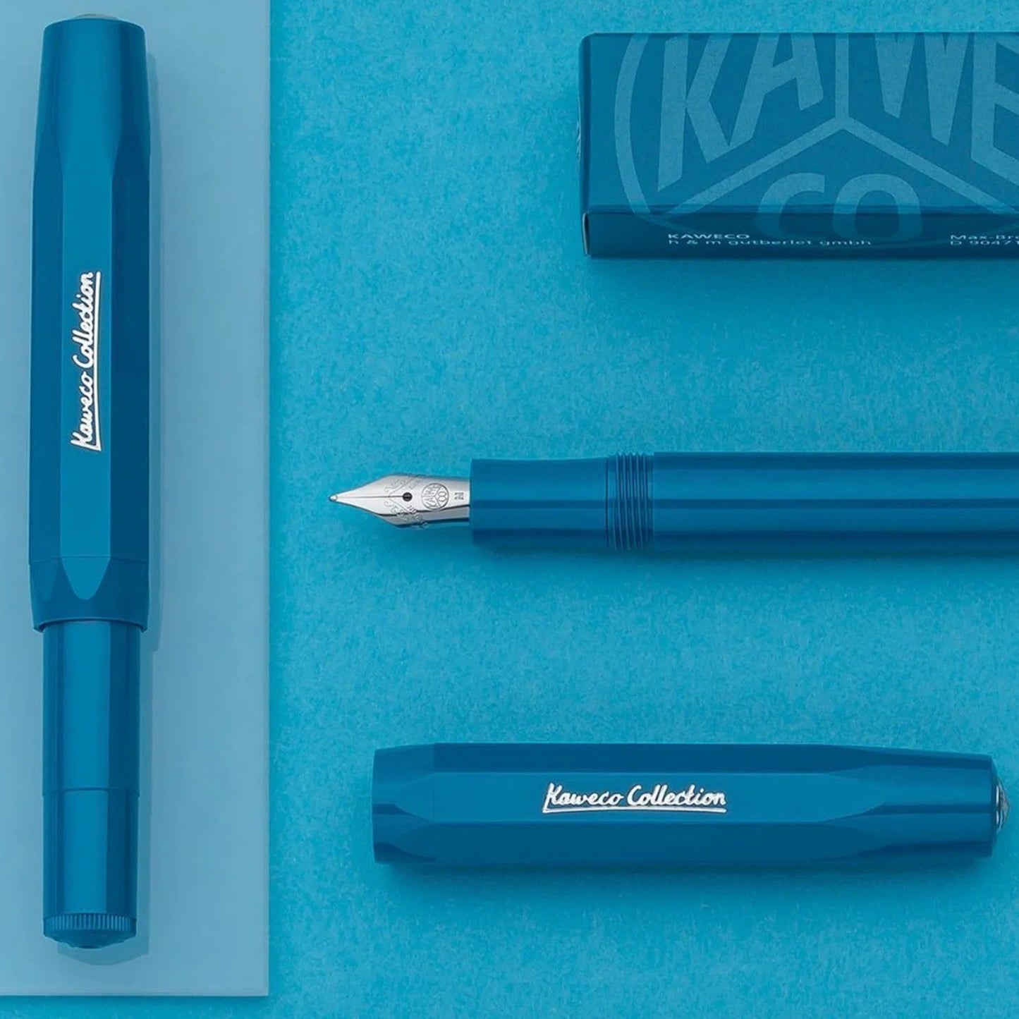Kaweco Collection Sport Fountain Pen - Edición Limitada - Cyan