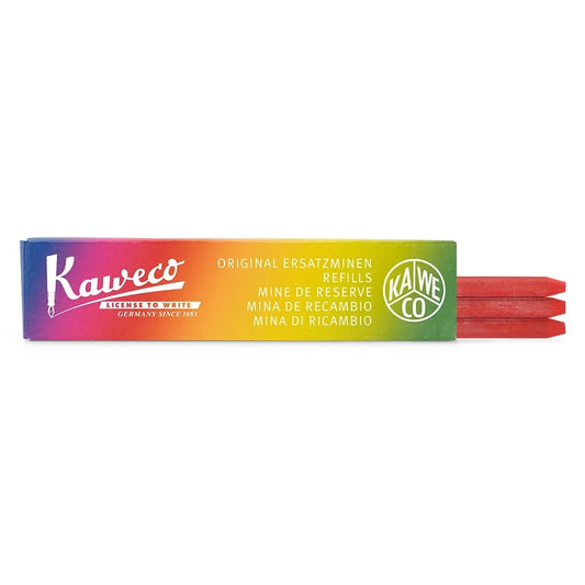 Kaweco Pencil Leads Mina - Rojo - 5.6mm - 3 unidades