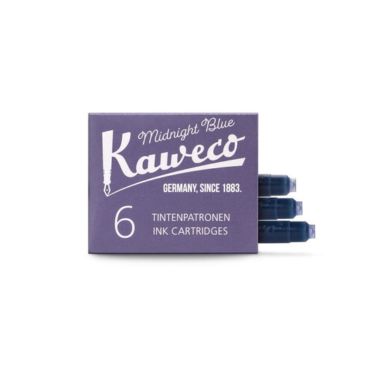 Kaweco Ink Cartridges - 6 unidades - Midnight Blue
