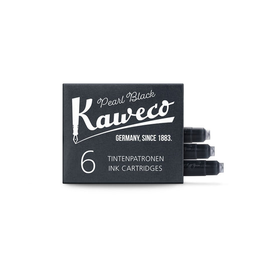 Kaweco Ink Cartridges - 6 unidades - Negro