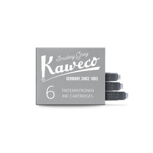 Kaweco Ink Cartridges - 6 unidades - Smoky Grey