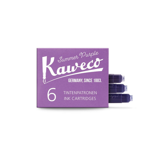 Kaweco Ink Cartridges - 6 unidades - Summer Purple
