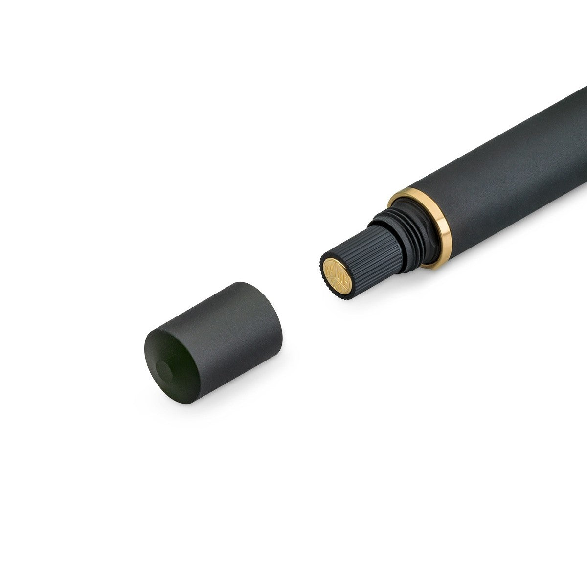 Kaweco PISTON Sport AL Starter Set - Black/Gold
