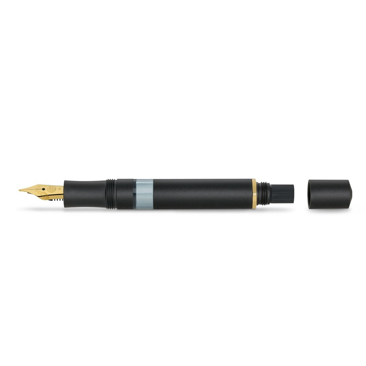 Kaweco PISTON Sport AL Starter Set - Black/Gold