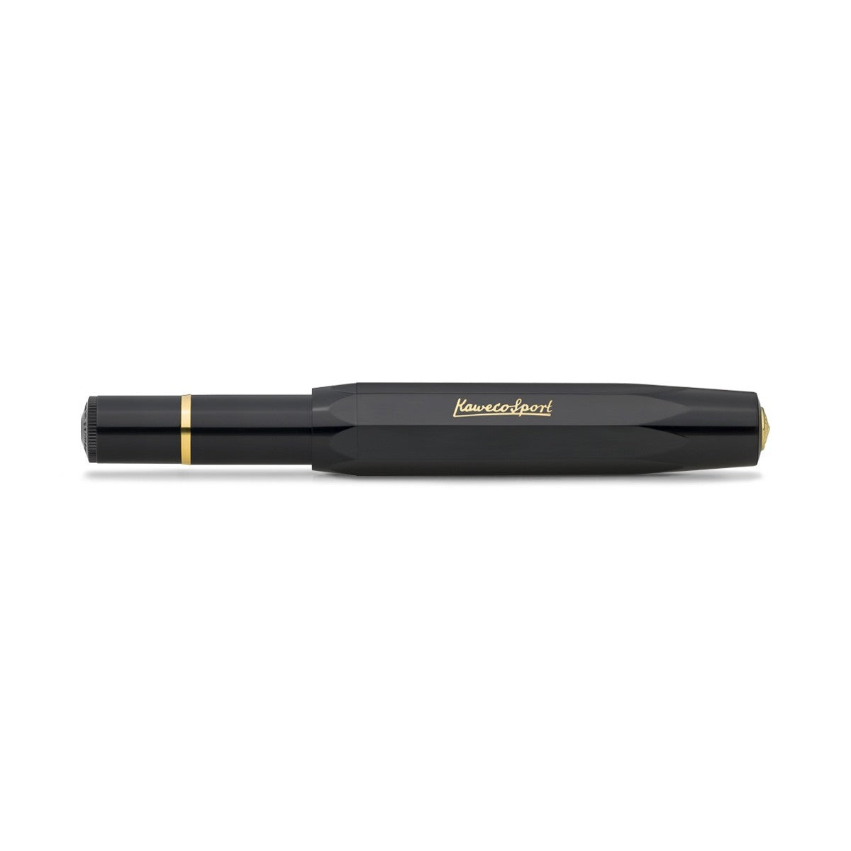 Kaweco PISTON Sport Fountain Pen - Black/Gold