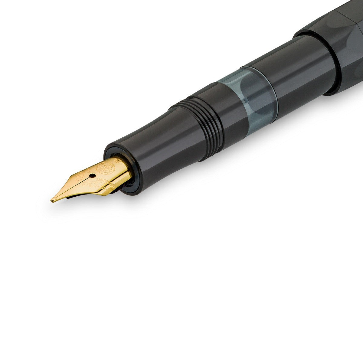 Kaweco PISTON Sport Fountain Pen - Black/Gold