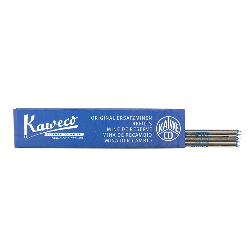 Kaweco D1 Ball Pen Refill - Azul - 0.8mm - 5 unidades