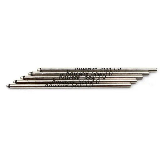 Kaweco D1 Ball Pen Refill - Negro- 1.0mm - 5 unidades