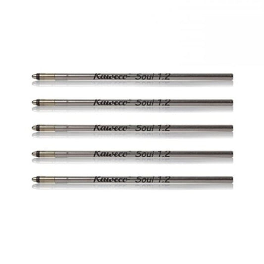 Kaweco D1 Ball Pen Refill - Negro - 1.2mm - 5 unidades