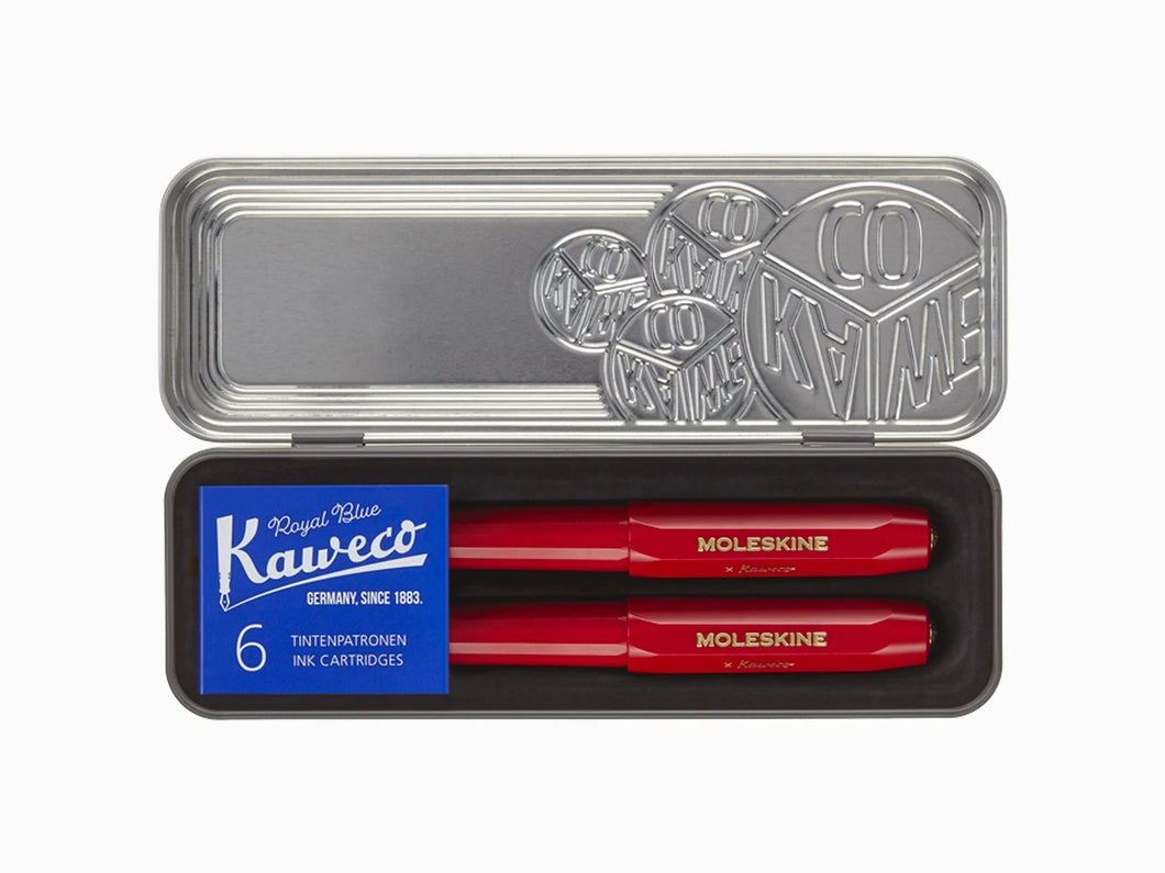 Moleskine x Kaweko - Set de Pluma Fuente y Bolígrafo
