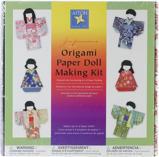 Aitoh Kit de Origami - Kimonon Doll Kit