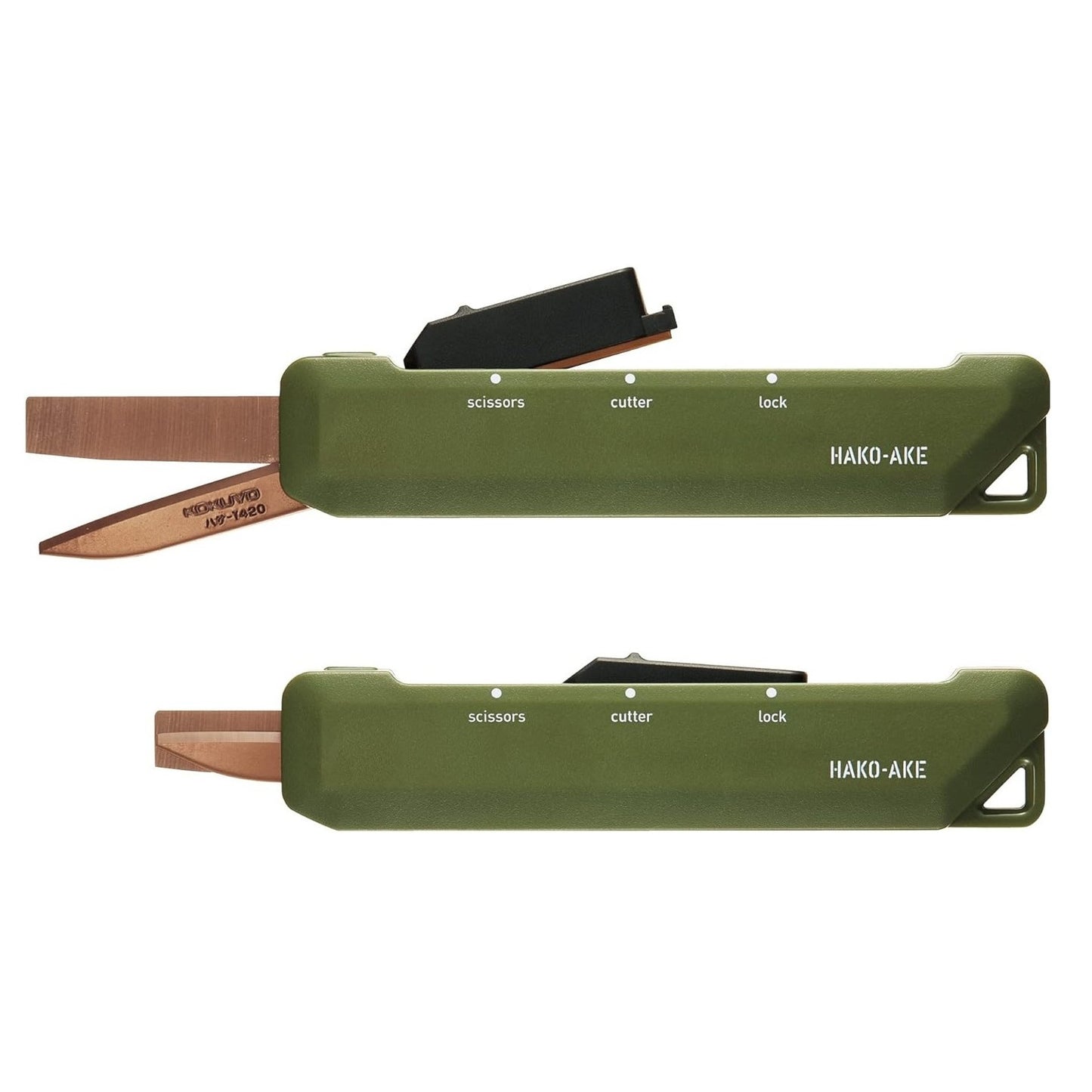 Kokuyo Scissor Hako-ake 2Way Portable Scissors - Tijera Portátil