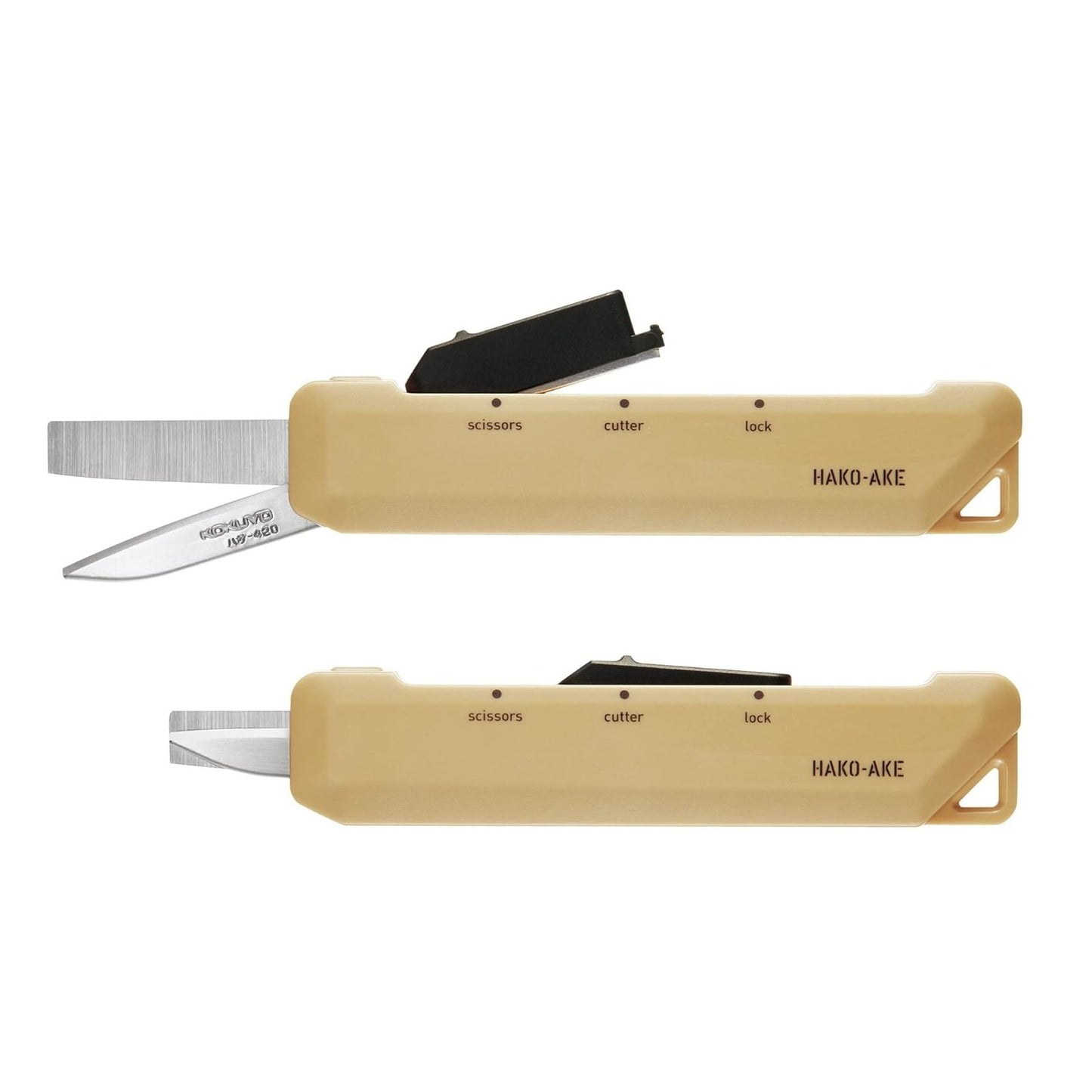 Kokuyo Scissor Hako-ake 2Way Portable Scissors - Tijera Portátil