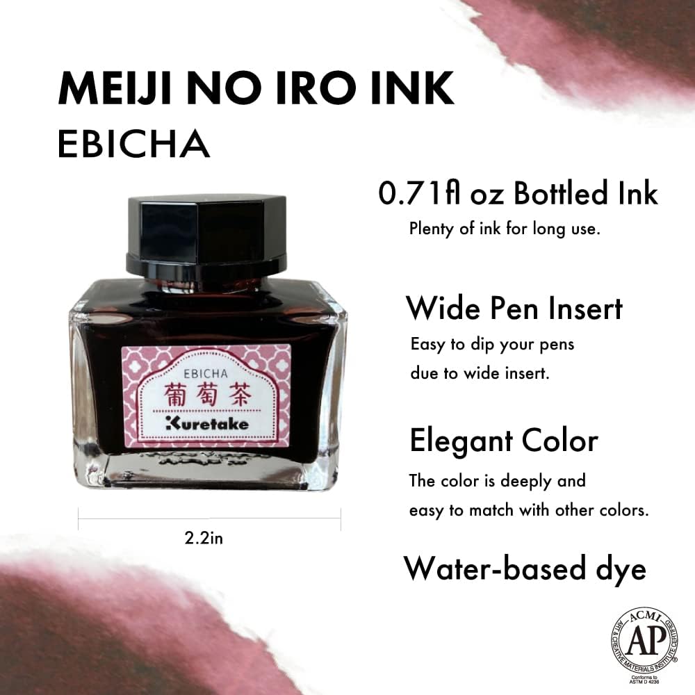 INK CAFÉ - Meiji No Iro Ink (Tintas para pluma estilográficas/fuentes)