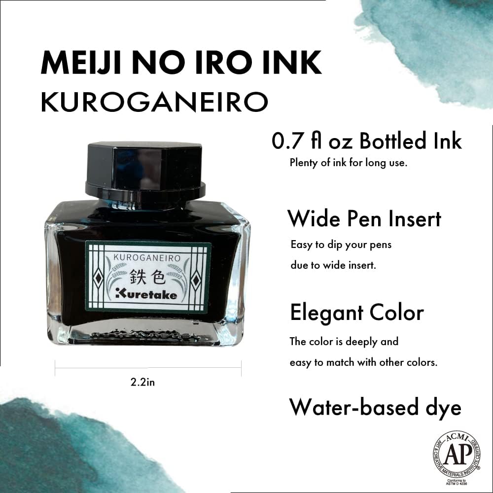 INK CAFÉ - Meiji No Iro Ink (Tintas para pluma estilográficas/fuentes)